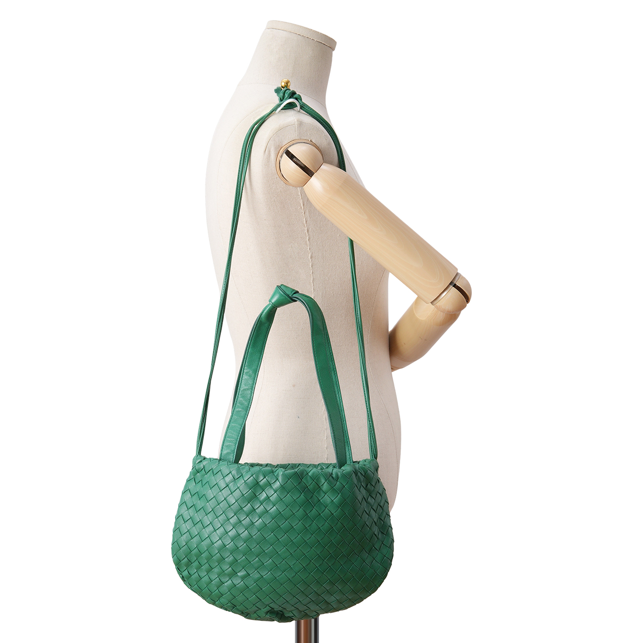 BOTTEGA VENETA(USED)보테가베네타 인트레치아토 스몰 벌브백